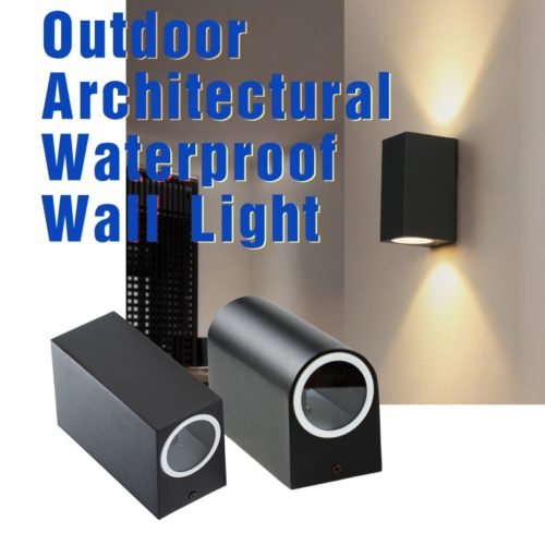 outdoor up and down wall light