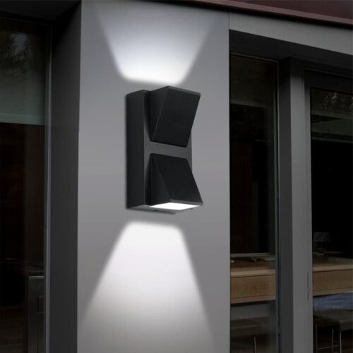 Modern Waterproof Wall Light, Outdoor up and down Wall Lamp