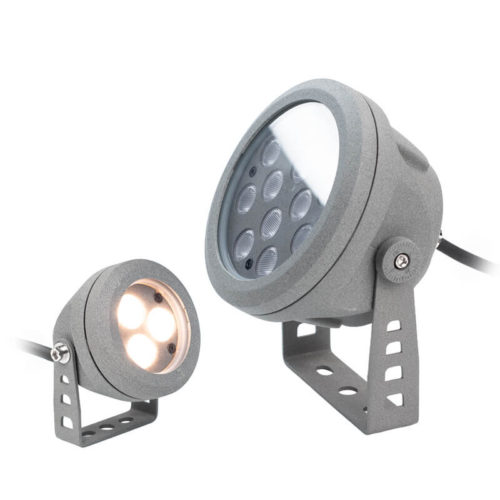 Garden Spike Floodlight Stone type 6w-72w sp49