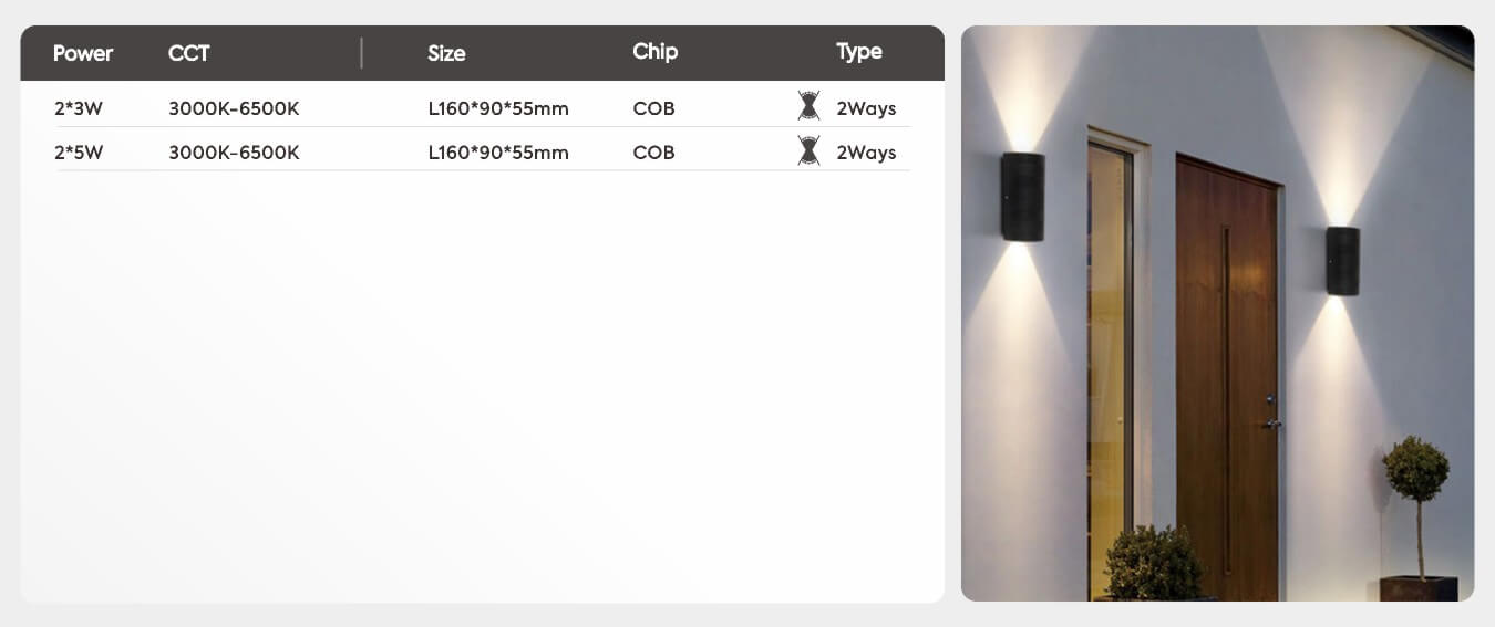 LED wall Light