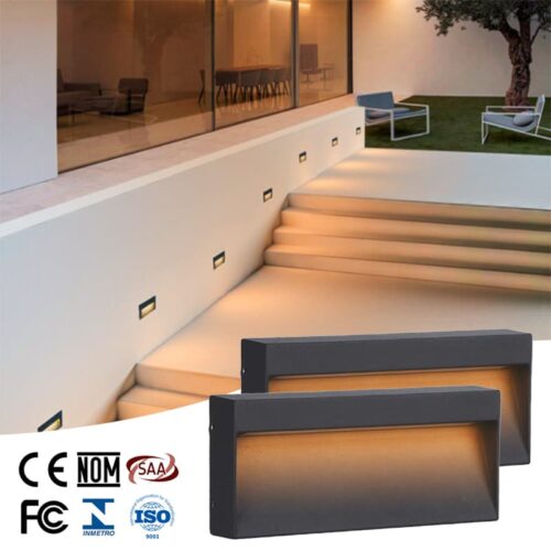 Surface mounted step stair light